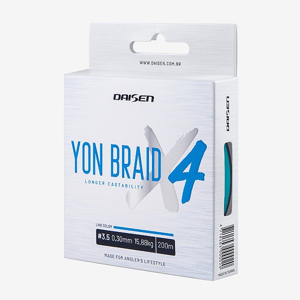 Linha Multifilamento Daisen Yon 4x  200m
