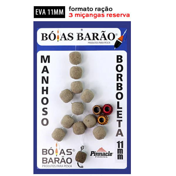 Manhosinho Borboleta - EVA Empanado Claro