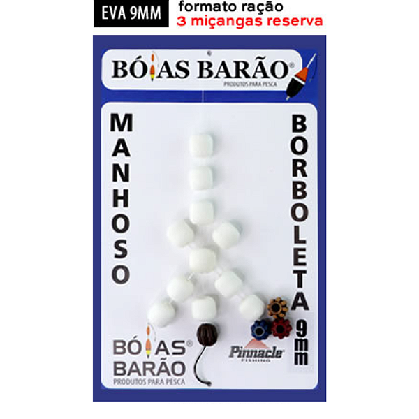 Manhosinho Borboleta - EVA Branco