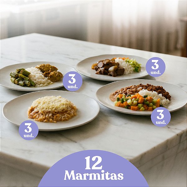 Kit do Mês: Maio | 12 Marmitas Saudáveis