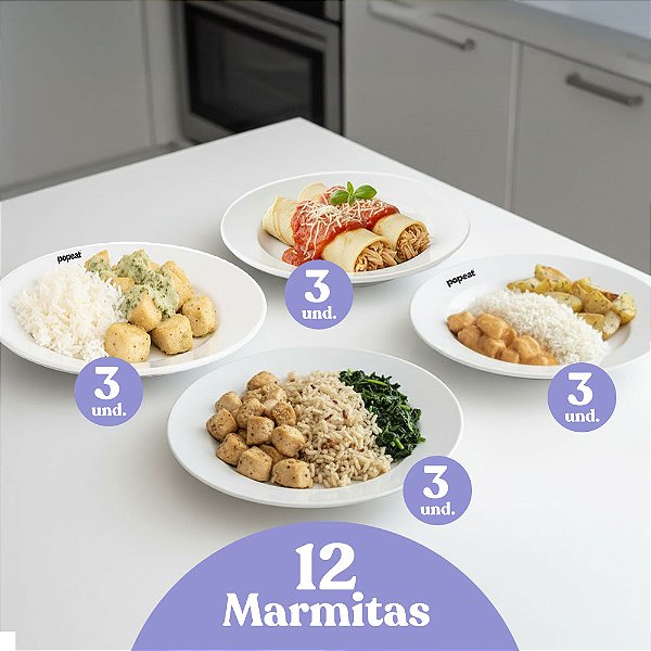 Kit do Mês: Novembro | 12 Marmitas Saudáveis