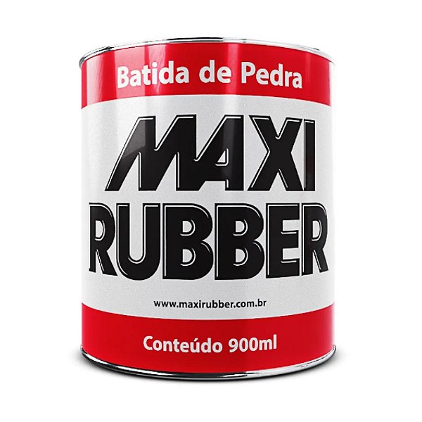 Bate Pedra Branco 900ml Maxi Rubber