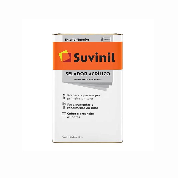 Selador Acrílico 18 litros Suvinil