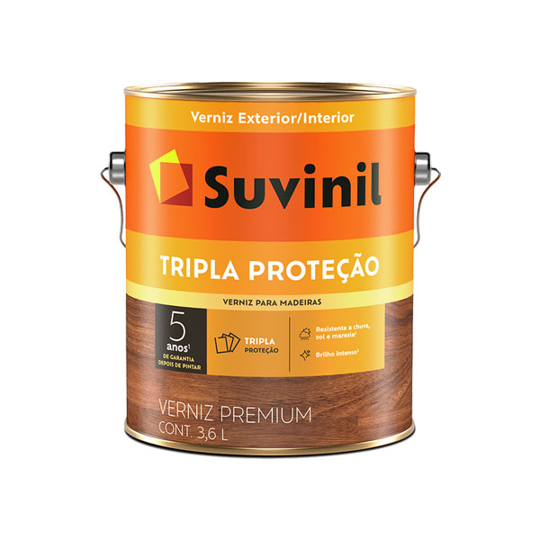 Verniz Tripla Proteção Brilhante 3,6L - Suvinil