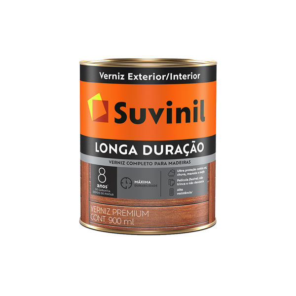 Verniz Longa Duração Brilhante 900ml - Suvinil