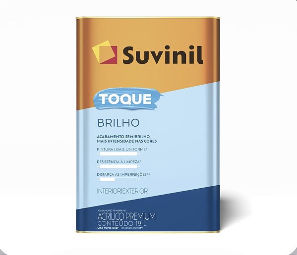 TINTA ACRILICA TOQUE BRILHO 18L - SUVINIL
