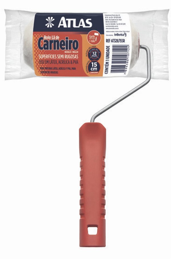 ROLO DE LÃ ATLAS 15CM