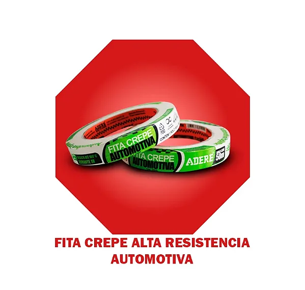 FITA CREPE AUTOMOTIVA BRANCA 18mmx50m