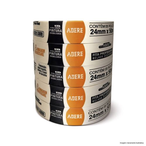 FITA CREPE IMOBILIÁRIA BEGE 24mmx50
