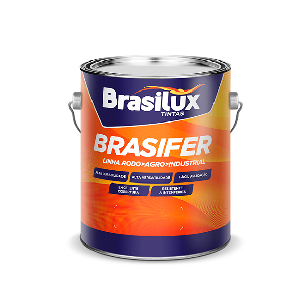 Primer Óxido Industrial Brasifer 3,6L Brasilux
