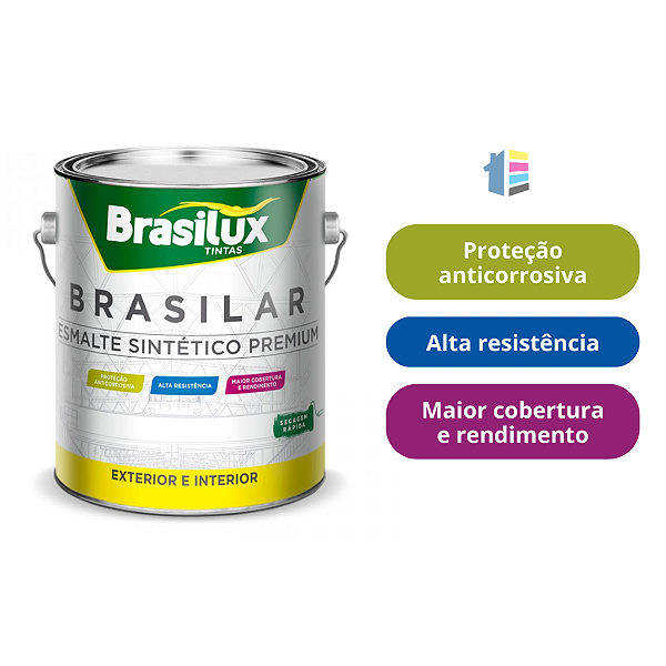 BRASILAR BRANCO BRILHANTE 3,6L