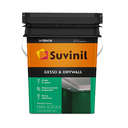 SUVINIL DIRETO GESSO 18L BALDE