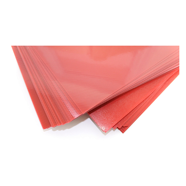 CAPA E CONTRACAPA ENCADERNAÇÃO LINE COURO VERMELHO 50 UNIDADES DE CADA