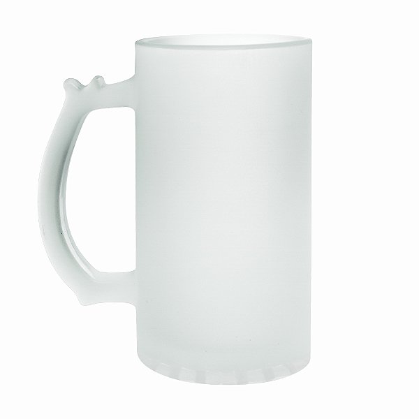 CANECA CHOPP 460ML VIDRO JATEADO  PERSONALIZADO