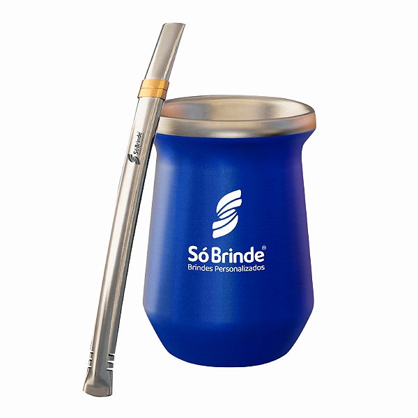 KIT TERERE INOX TERM 260ML C/ BOMBA  PERSONALIZADO