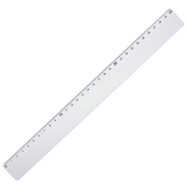 REGUA 30CM C/ ESCALA  PERSONALIZADO