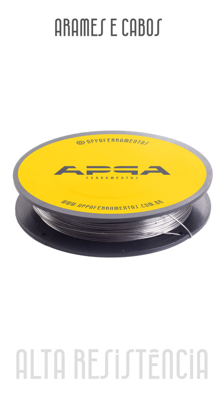 Arame Quadrado Para Corte de Cola 50m - RealGlass