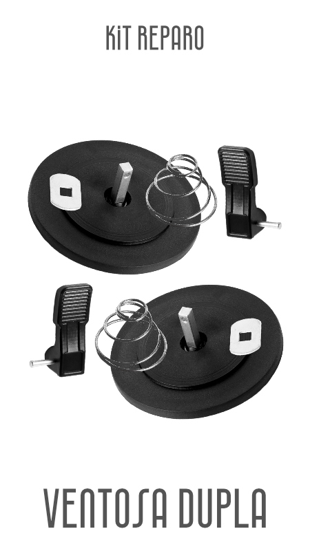Kit Reparo Para Ventosa Dupla