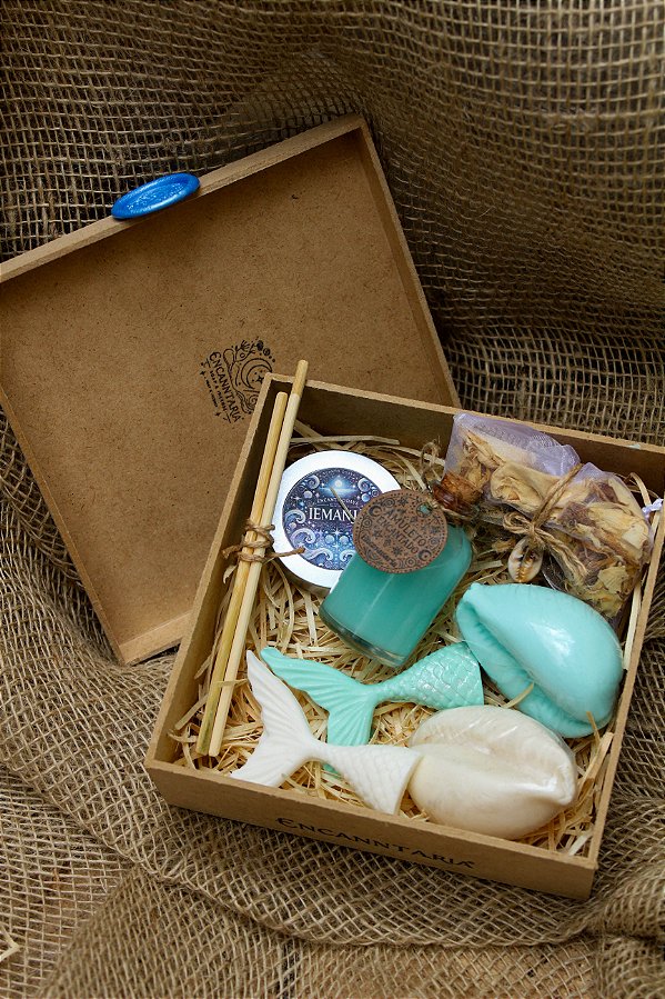 Kit Encantos de Iemanjá Serenidade, Renovação, Purificação (produto vegano)