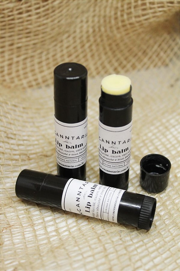 Lip Balm óleos e manteigas, vegano, vitamina E, rosa mosqueta e muito mais🪄