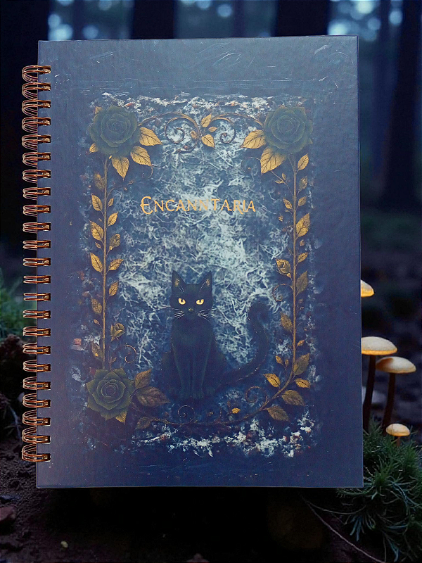 Caderno Guardião da Noite – Gato Preto Encanntaria