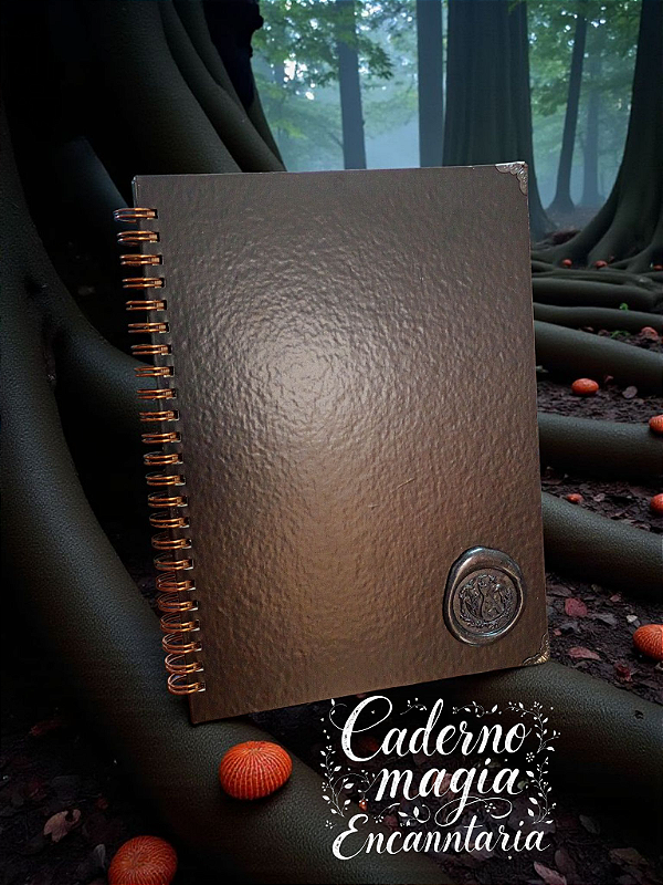 Caderno Grimório Magia Encanntaria A5