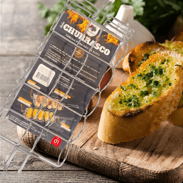 Grelha Para Pão De Alho Caseiro / Artesanal