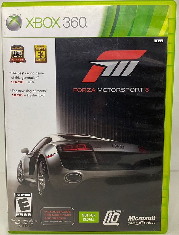 Forza Motorsport 3 - Xbox 360 - Original