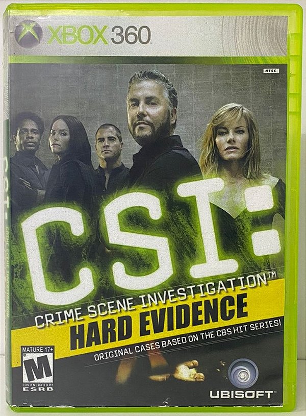 CSI: Crime Scene Investigation - Hard Evidence - Xbox 360 - Original
