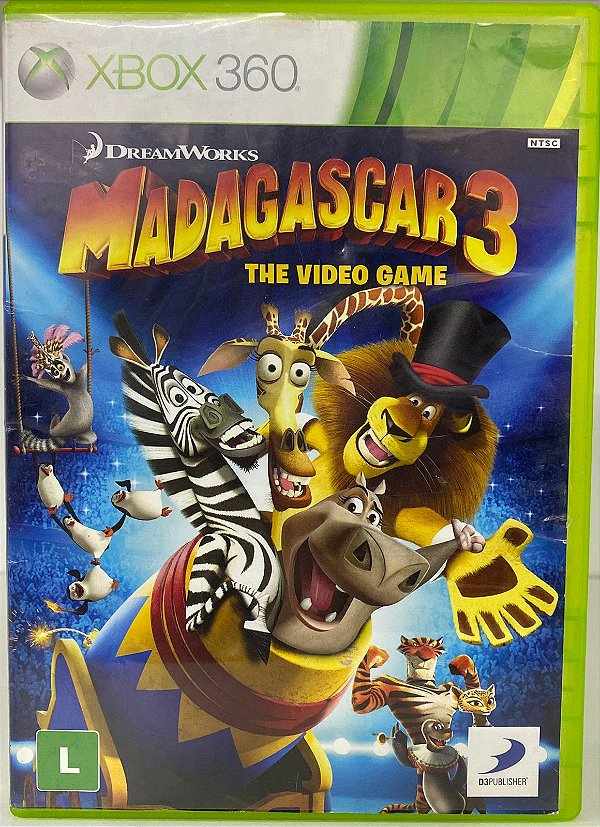 Madagascar 3 the video game - Xbox 360 - Original