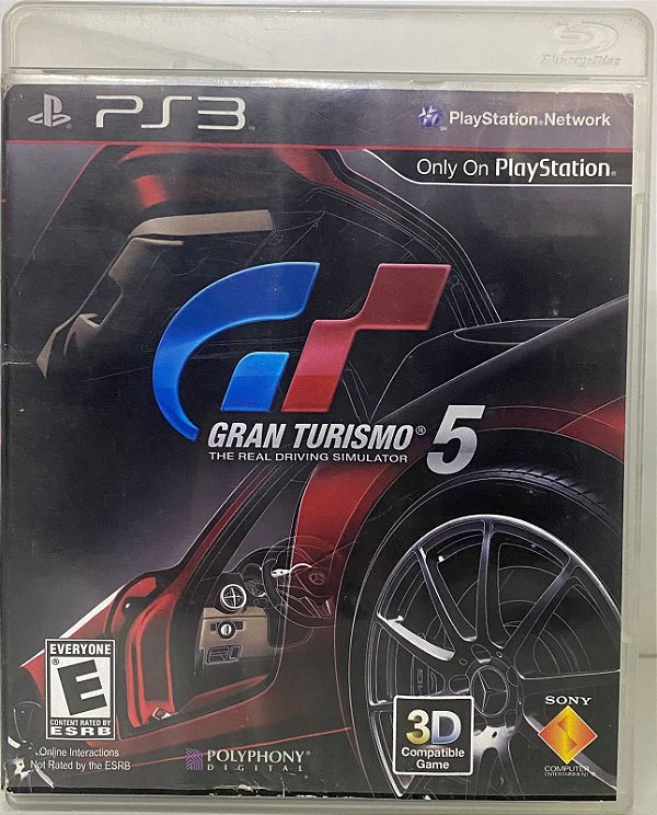 Gran turismo 5: The real driving simulator - PS3 - Original