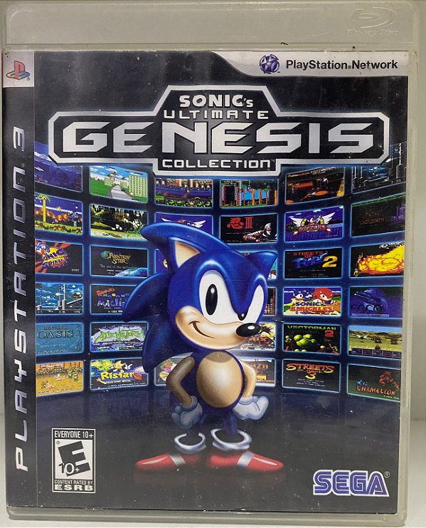 Sonic's ultimate Genesis Collection - PS3 - Original
