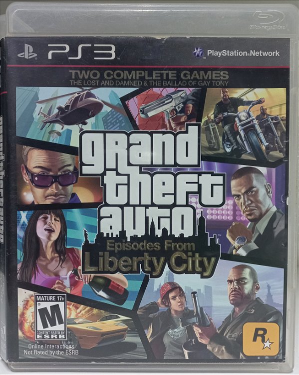 GTA 4 + Episode Liberty City - PS3 - Original