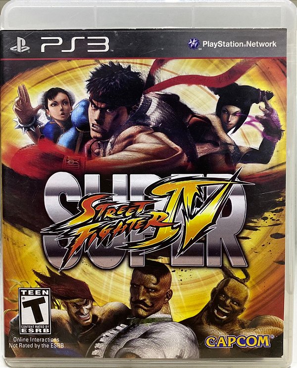 Street Fighter 4 SUPER - PS3 - Original