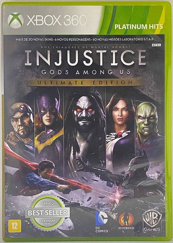 Injustice: Gods Amoung Us - Xbox 360 - Original