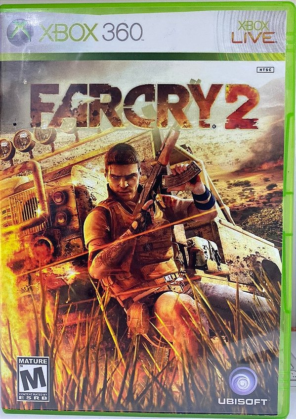 FarCry 2 (Capa reimpressa) - Xbox 360 - Original