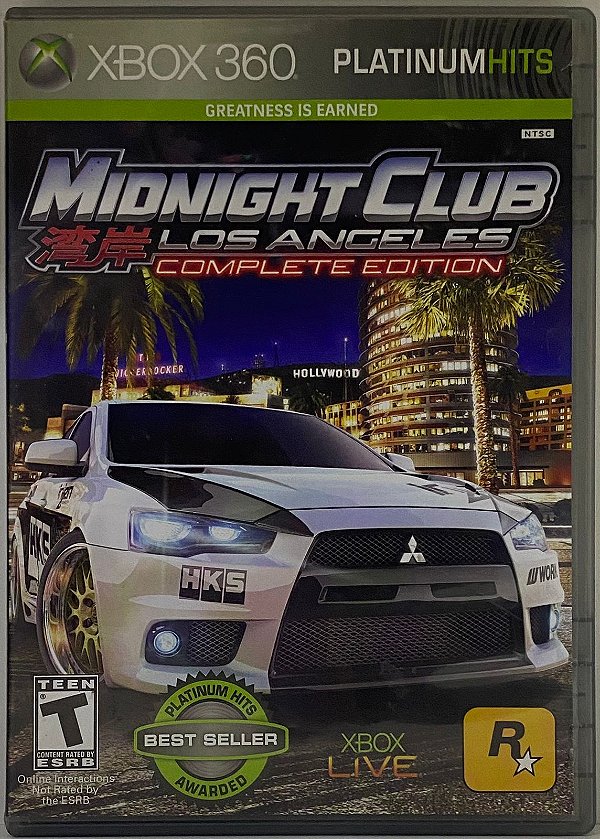 MidNightClub: Los Angeles (Complete Edition) - Xbox 360 - Original