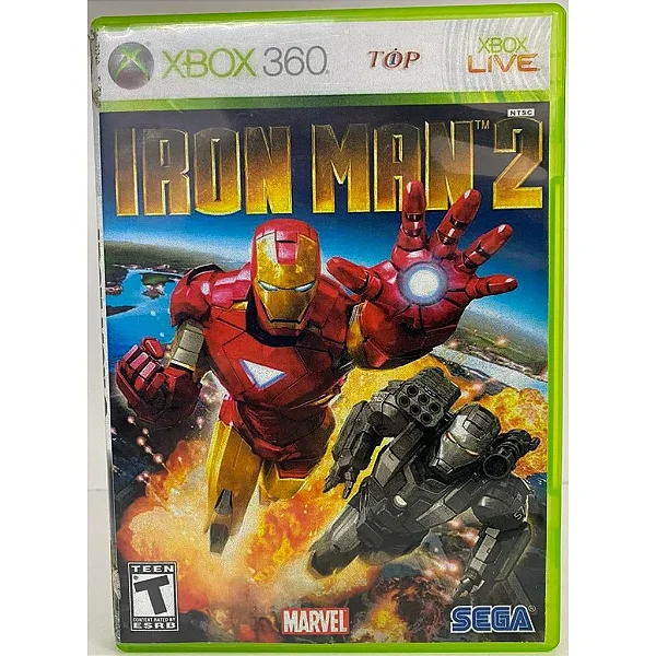 Iron Man 2 (Capa Reimpressa) - Xbox 360 - Original