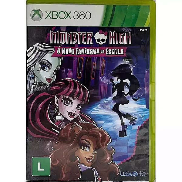 Monster High: O Novo Fantasma da escola - Xbox 360 - Original