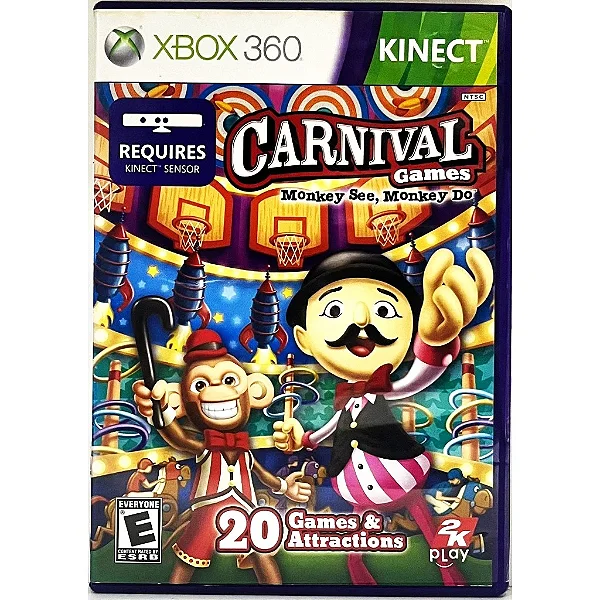 Carnival Games Monkey see, Monkey do - Xbox 360 Kinect - Original