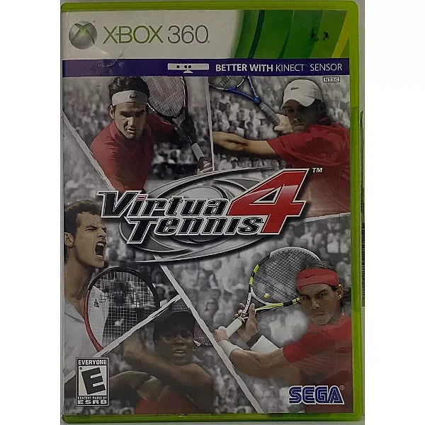 Virtual Tennis 4 - Xbox 360 Kinect  - Original