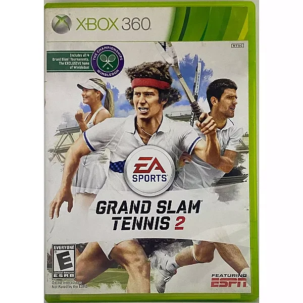 Grand Slam Tennis 2 - Xbox 360 Kinect - Original