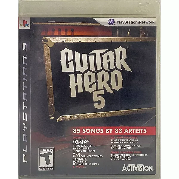 Guitar Hero 5  - PS3 - Original
