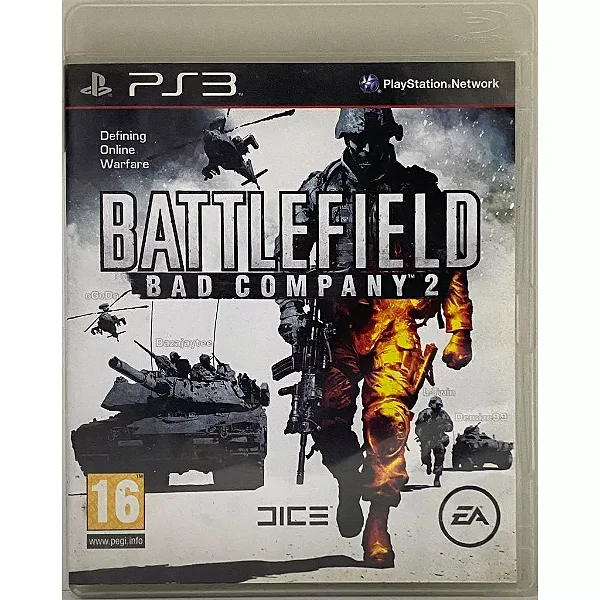 BattleField: Bad Company 2 - PS3 - Original
