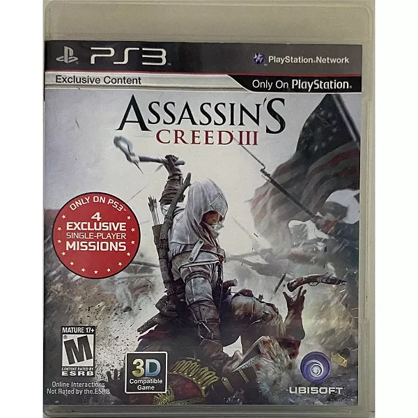 Assassin's Creed 3 - PS3 - Original