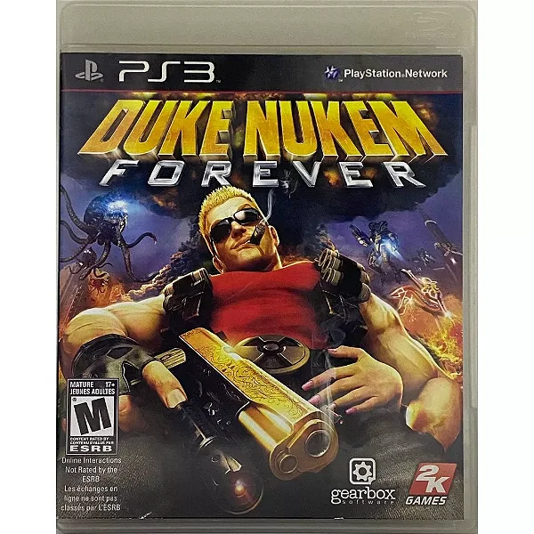 Duke Nukem Forover (Capa reimpressa) - PS3 - Original