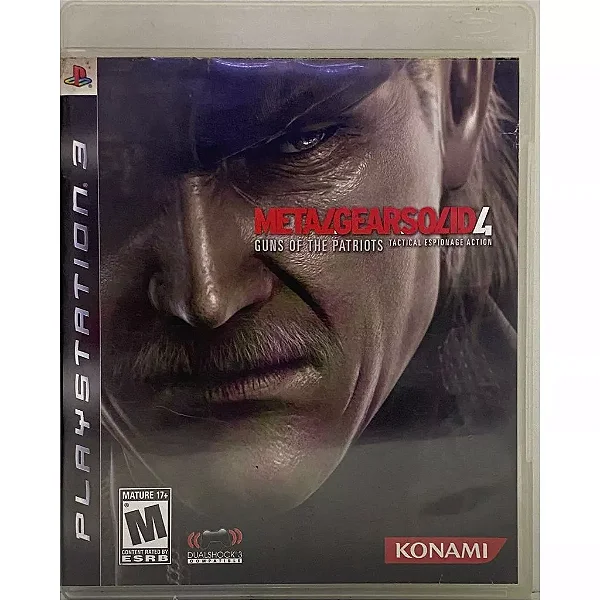 Metal Gear Solid 4 - PS3 - Original