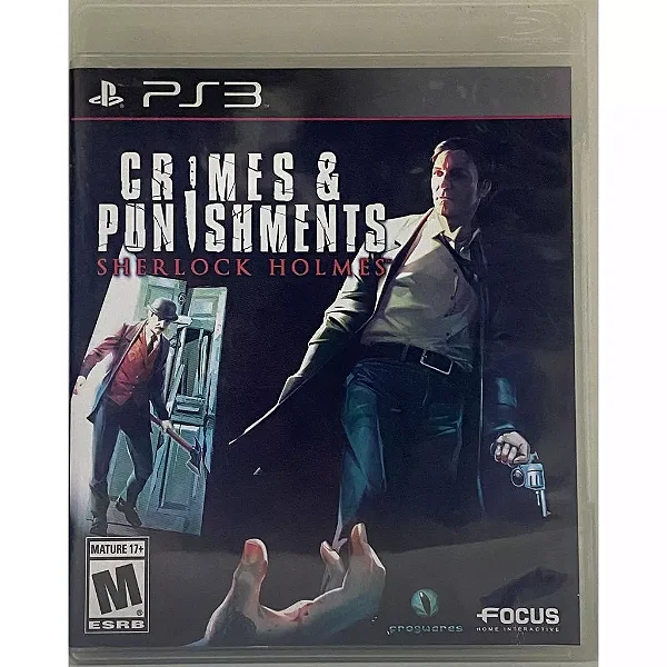 Crimes & Punishments: Sherlock Holmes - PS3 - Original