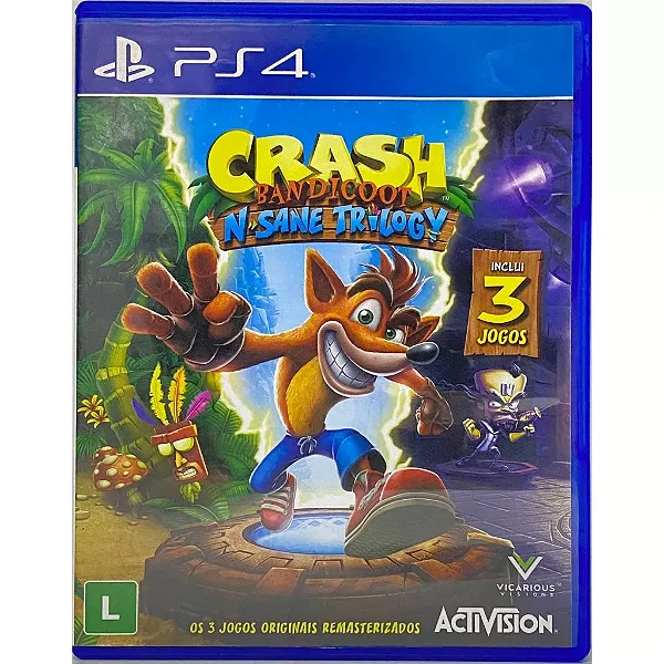Crash Bandicoot: N. Sane Trilogy - PS4 - Original