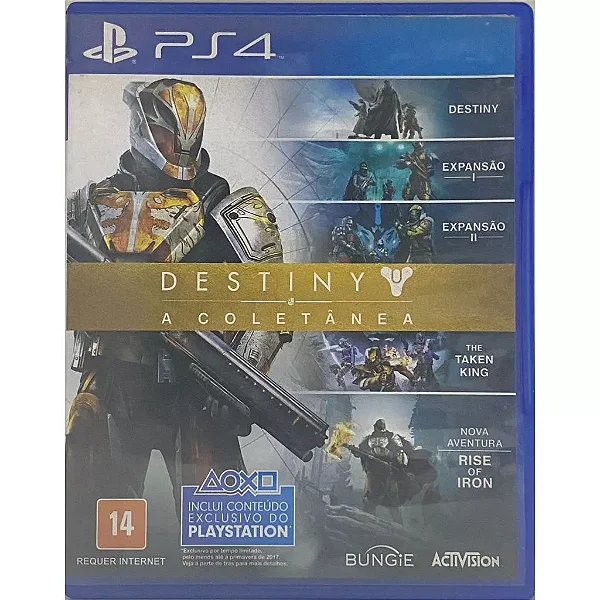 Destiny (A coletanea) (Não inclui DLC ou complementos) - PS4 - Original